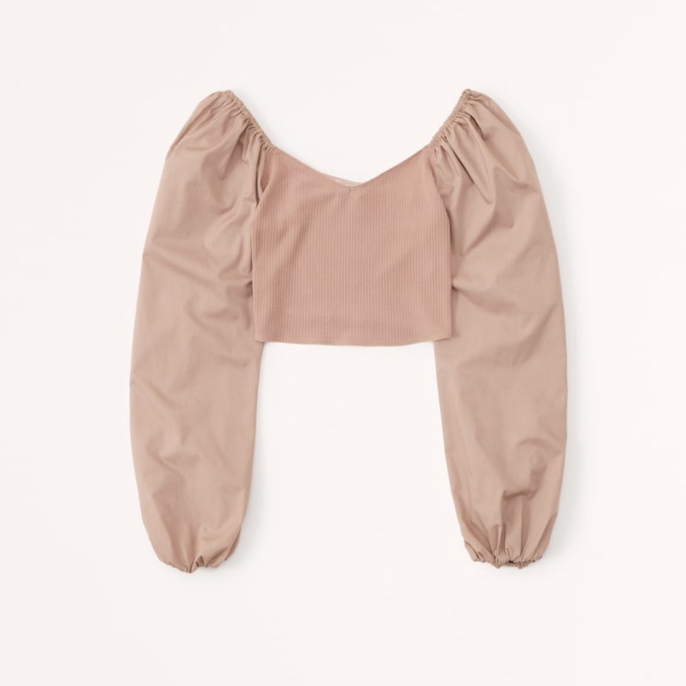Abercrombie Puff Sleeve Top